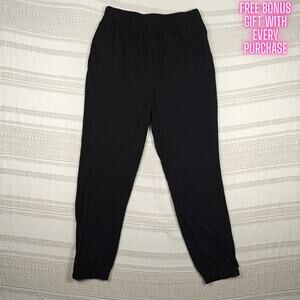 Shosho Comfy Black Lounge Pants with Pockets Women's Size XL Casual